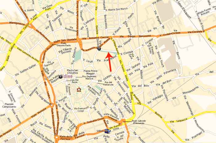 Mappa Udine